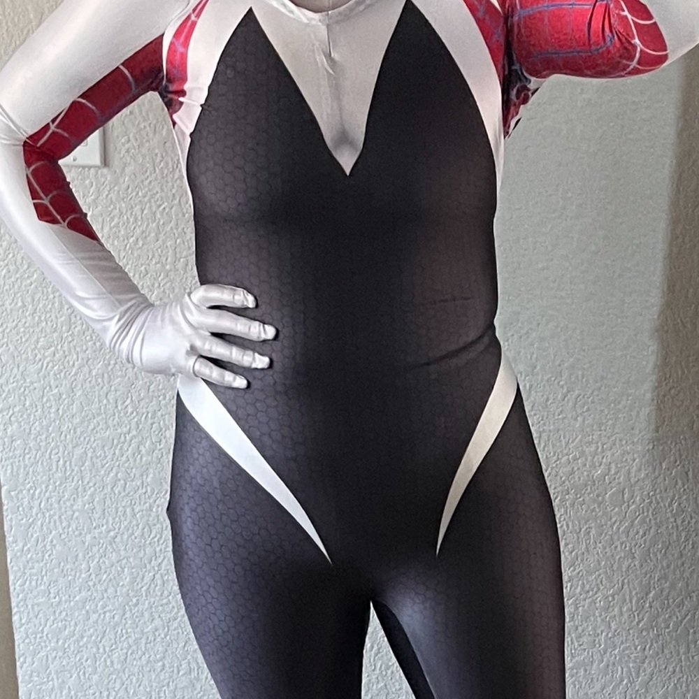 Ghost Spider- spidey and friends- Spider-Man- Halloween costume